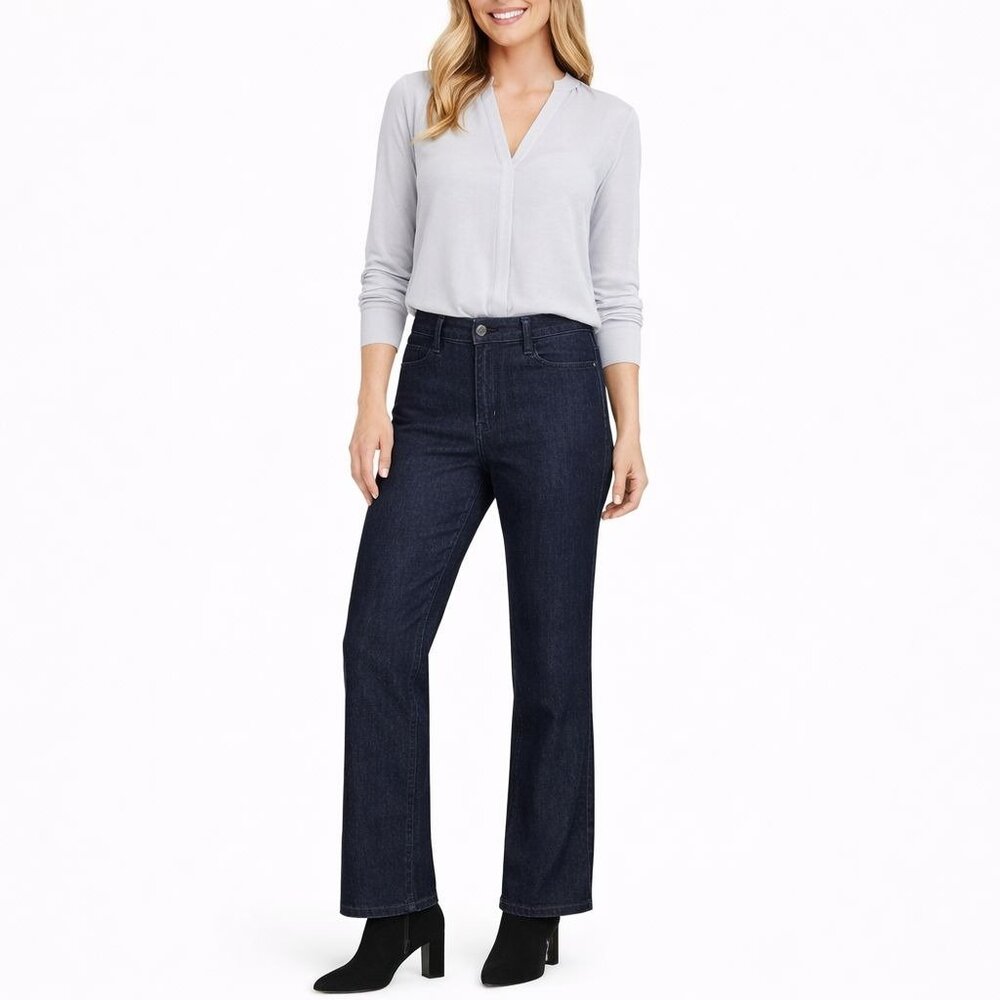 Banana Republic 28L Navy Blue Cotton-Polyester Stretch Denim Pants